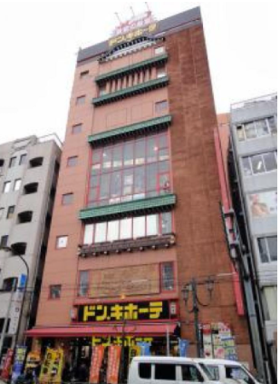 【上野駅 徒歩10分 5F 繁華街の店舗区画【飲食不可】】