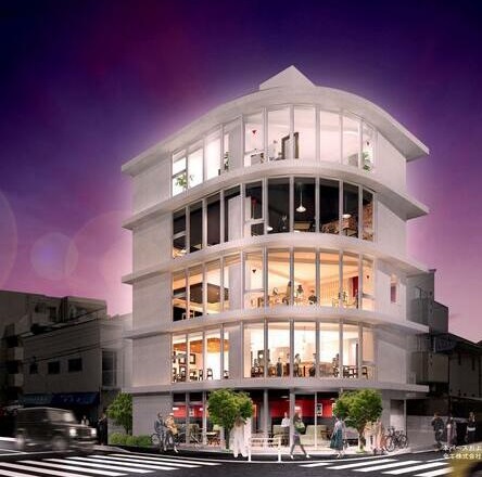 【尾山台駅 徒歩5分 2021年10月竣工予定!角地の新築店舗物件 【飲食可】】